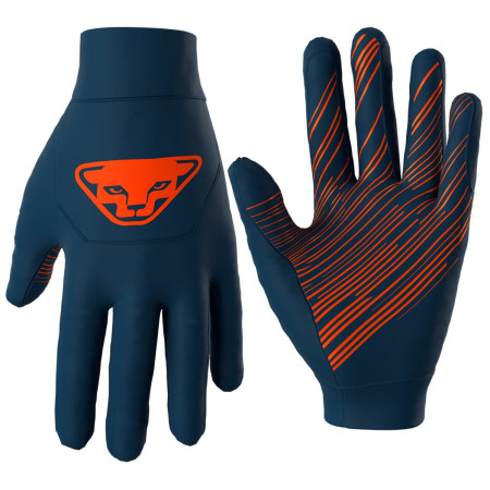 Handschuhe Dynafit Upcycled Speed Gloves blau/orange 8962 - poseidon/4490