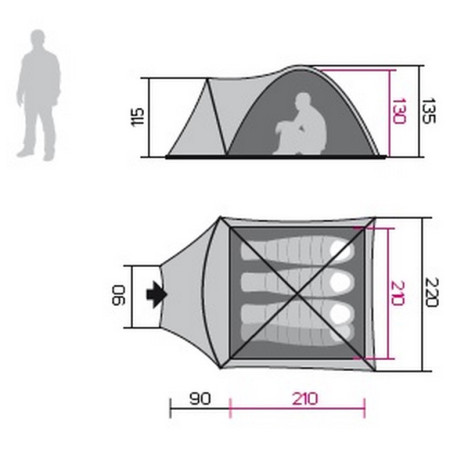 Wanderzelt Hannah Hover 4