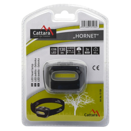 Stirnlampe Cattara Hornet 130lm COB