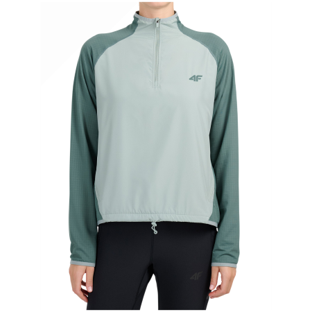Damen Funktions-Sweatshirt 4F Sweatshirt Fnk F0908 grün/hellgrün Teal