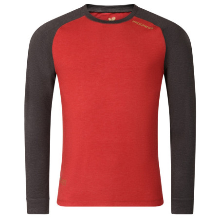 Herren-Funktionsshirt Progress CC NDR rot antracit/terakota