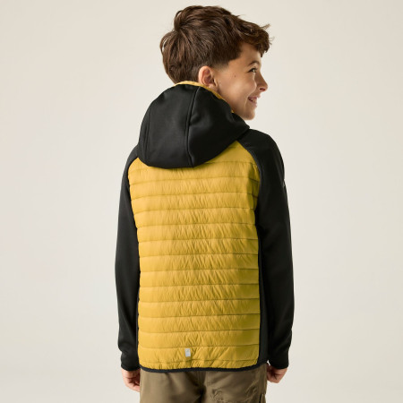 Kinderjacke Regatta Junior Andreson Hybrid BlkWdBrown