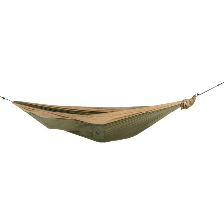 Hängematte Ticket to the Moon Hammock original/double beige/grün ArmyGreen/Brown