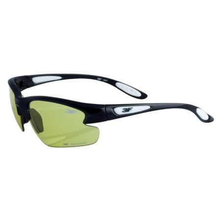 Sonnenbrille 3F Photochromic schwarz černá