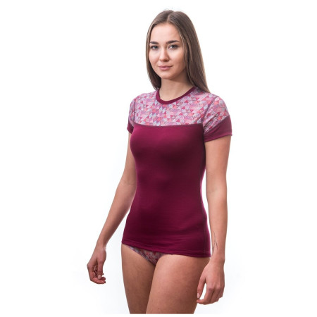 Damen-Funktionsshirt Sensor Merino Impress (short sleeve)