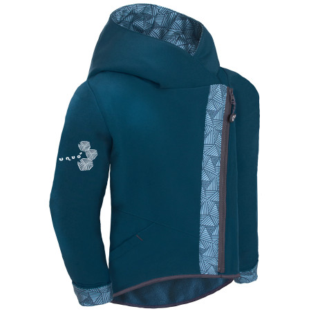Kinder-Softshell-Jacke Unuo Fleece Cross