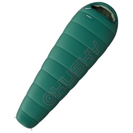 Schlafsack Husky Mikro Musset -3°C 2023 dunkelgrün