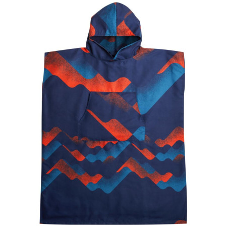 Poncho PackTowl Changing Poncho dunkelblau Riso Wave