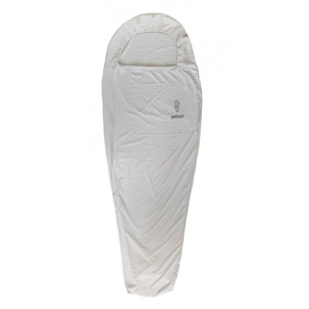 Schlafsackeinlage Patizon Liner 192 cm weiß Desert sage