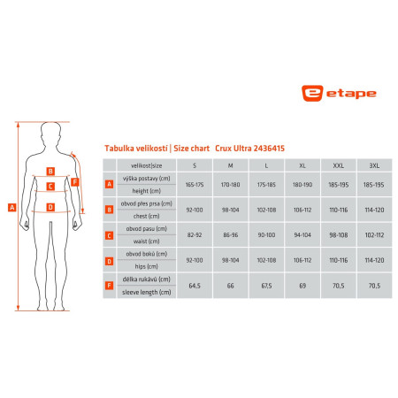 Herrenjacke Etape Crux Ultra