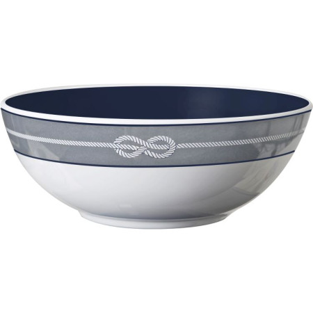 Salatschüssel Brunner Salad bowl 23,5 cm weiß/grau
