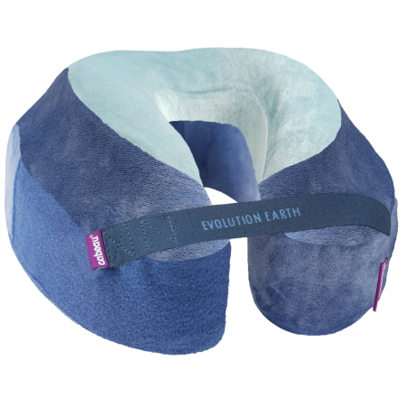 Reisekissen Cabeau Evolution Earth Deluxe blau Modrá