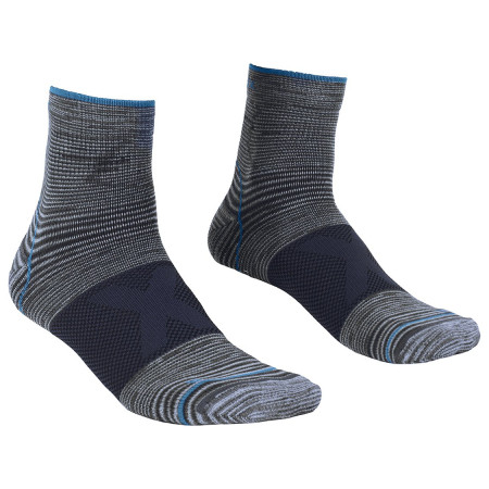 Socken Ortovox Alpinist Quarter Socks grau/blau GrayBlend