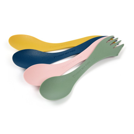 Besteckset Light My Fire Spork Original 4-pack mix1 Nature
