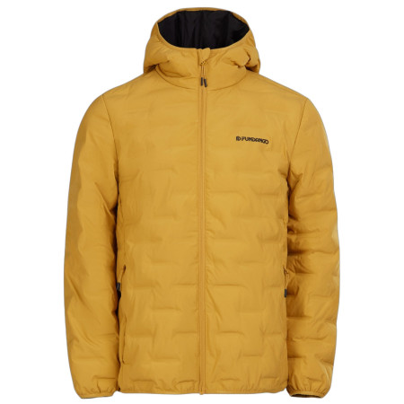 Herren-Winterjacke Fundango Smoke Eco Hooded Jacket gelb kangoo