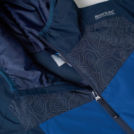 Kinder Winterjacke Regatta Illuma Reflective Jacket Navy/Aviator Blue