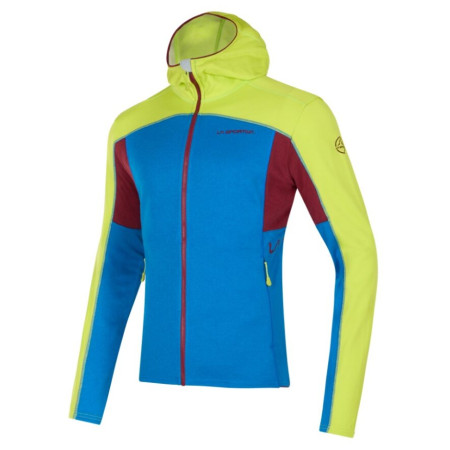 Herren-Sweatshirt La Sportiva Cosmic Hoody M hellblau Electric Blue/Lime Punch