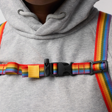 Herzfrequenzgurt Fjällräven Kånken Rainbow Chest Strap