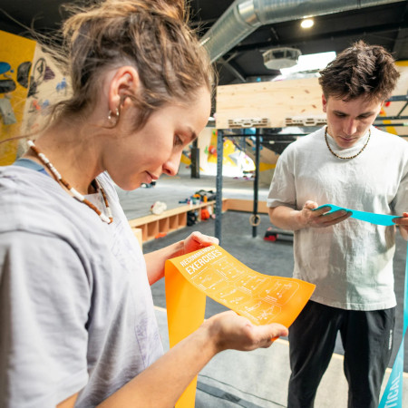 Verstärkungsgummi YY VERTICAL Warm Up Band Green Easy