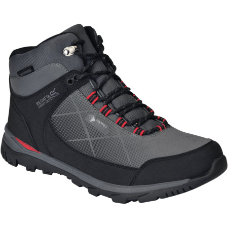 Herrenschuhe Regatta Highton Stretch Mid dunkelgrau Briar/Truerd