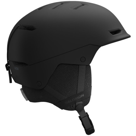 Kinder Skihelm Salomon Husk Jr schwarz Black