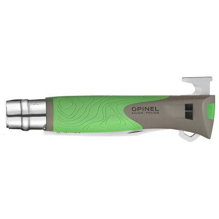 Messer Opinel VRI N°12 Inox Explore s odstraňovačem klíšťat