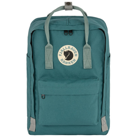Rucksack Fjällräven Kånken Koncept Laptop 15" schwarz Black Oak-Rowan Red