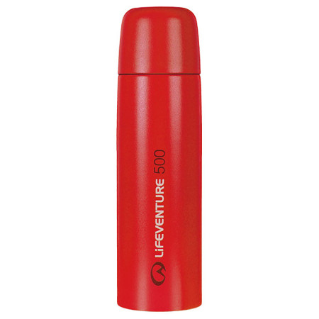 Thermokanne LifeVenture TiV Vacuum Flask 500 ml rot