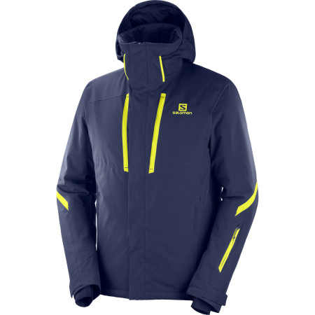 Herrenjacke Salomon Stormseason Jkt M dunkelblau NightSky/NightSky
