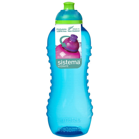 Flasche Sistema Squeeze Bottle 460ml blau