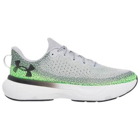 Herren Laufschuhe Under Armour Infinite grau Mod Gray / Hyper Green / Black