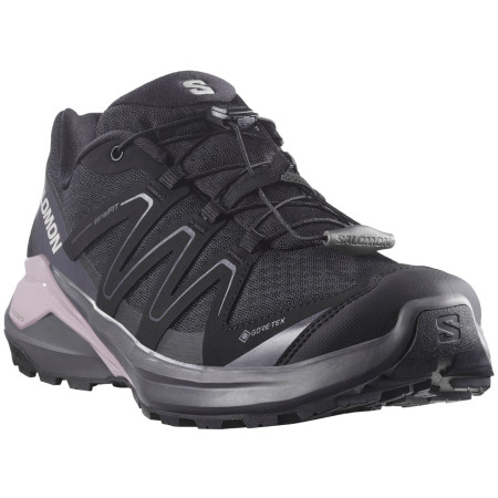 Damen Wanderschuhe Salomon Examotion Gore-Tex schwarz Black / Nine Iron / Nirvana