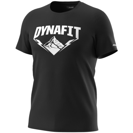 Herren-T-Shirt Dynafit Graphic Co M S/S Tee weiß/schwarz Black