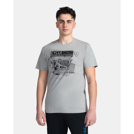 Herren-T-Shirt Kilpi Portela grau light grey