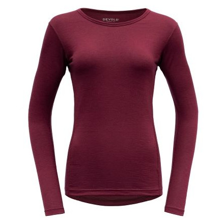 Damen-T-Shirt Devold Breeze Woman Shirt rosa Beetroot