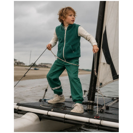 Wasserdichte Kinderhosen DucKsday Rainpants Dark Green