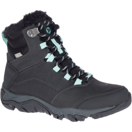 Damenschuhe Merrell Thermo Fractal Mid Waterproof schwarz Black