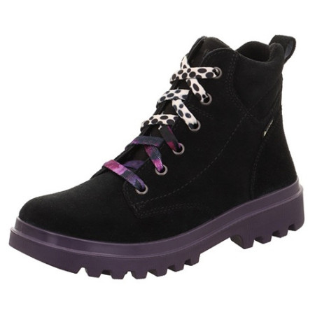 Kinder Winterschuhe Superfit Abby Nova Schwarz schwarz Schwarz