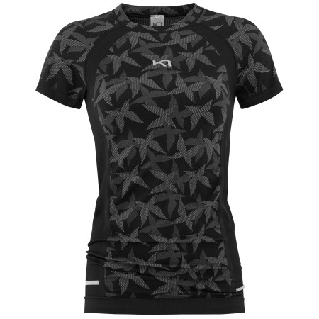 Damen-T-Shirt Kari Traa Butterfly Tee schwarz Black