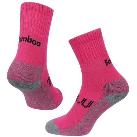 Socken Zulu Bambus Trek W rosa