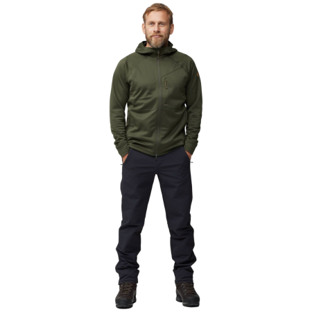 Herren-Sweatshirt Fjällräven Abisko Grid Fleece Hoodie M