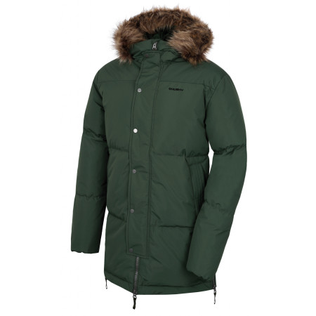 Herren Winterjacke Husky Downbag M grün