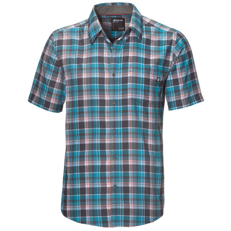 Herrenhemd Marmot Syrocco SS blau EnamelBlue