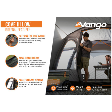 Vorzelt Vango Cove III Low