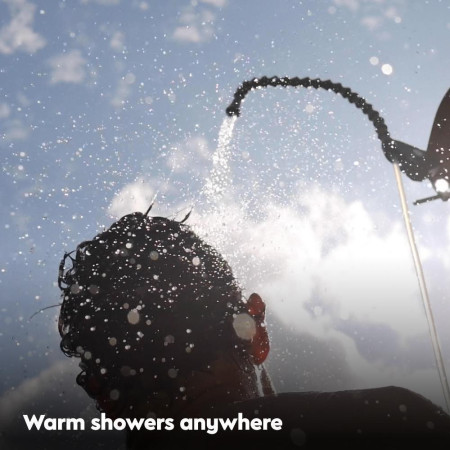 Campingdusche GoSun Spray mit Pumpe 12V + Power