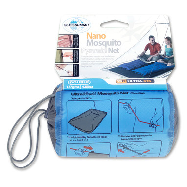 Moskitonetz Sea to Summit Nano Pyramid Net Single