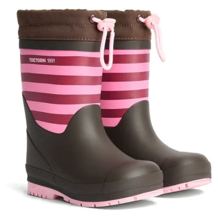 Kinder Winterschuhe Tretorn Gränna Vinter Bristol Black růžová/hnědá 099/Bristol Black