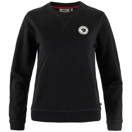 Damen-Sweatshirt Fjällräven 1960 Logo Badge Sweater W schwarz Black