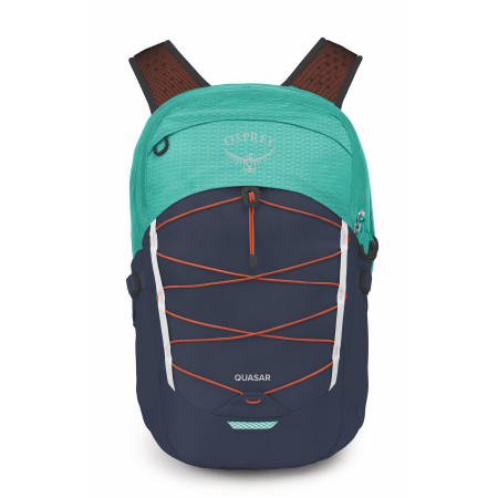 Urban-Rucksack Osprey Quasar grün reverie green/cetacean blue