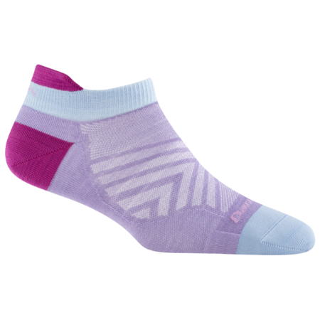 Damensocken Darn Tough Run No Show Tab Ultra-Lightweight lila levander